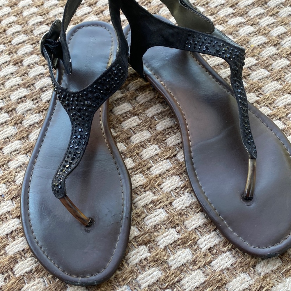 Black sandals